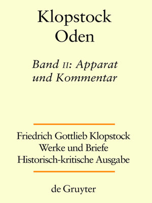cover image of Apparat und Kommentar